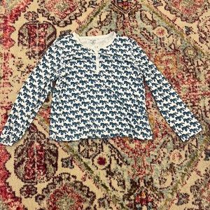 Roller Rabbit Horse Pajamas worn twice